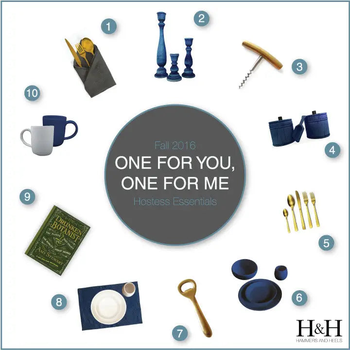 One For You, One For Me: 2016 Hostess Essentials Gift Guide Hammers and Heels