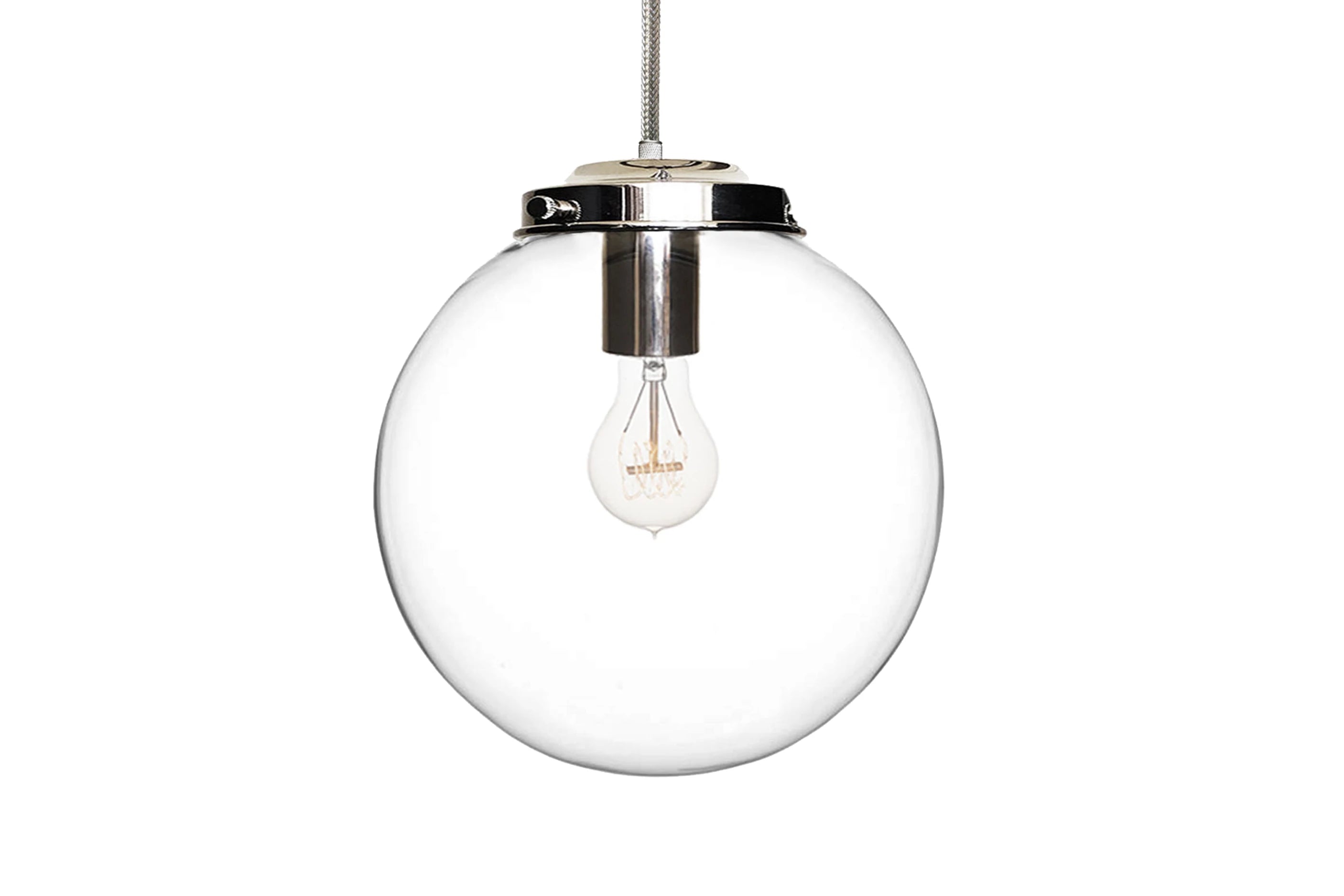 The Globe Collection- Modern Take on Traditional Mid-Century Globe Lights Hammers and Heels