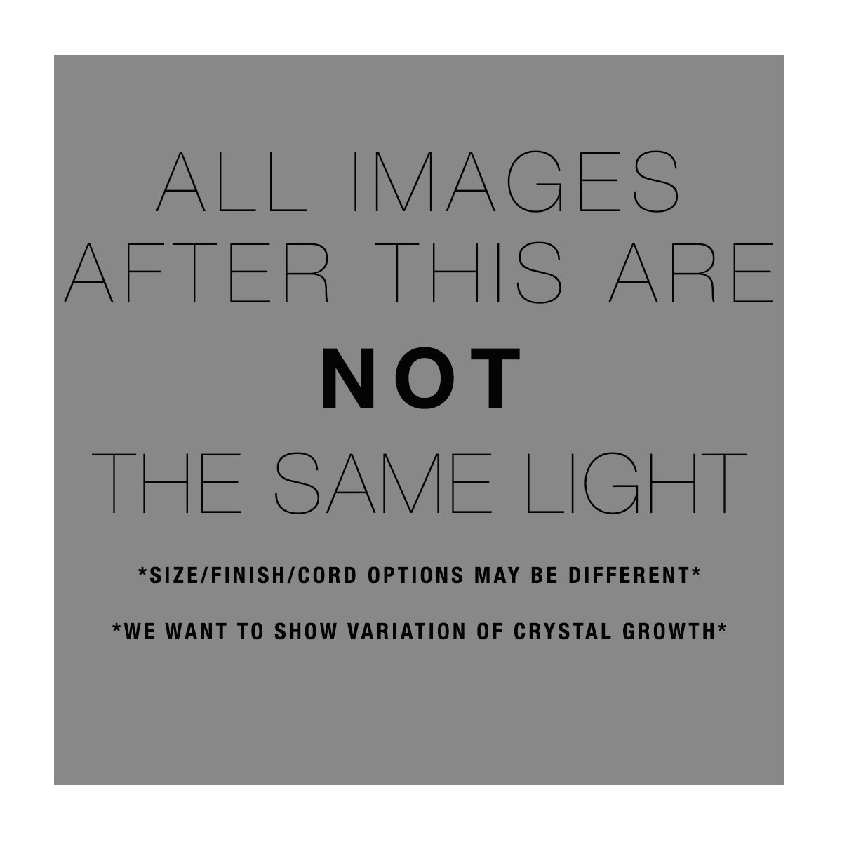 12&quot; Matte Indigo Geode Crystal Pendant Light